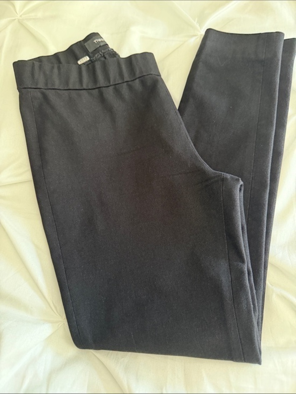 Theory Black Stretch Ponte Pants size 0
